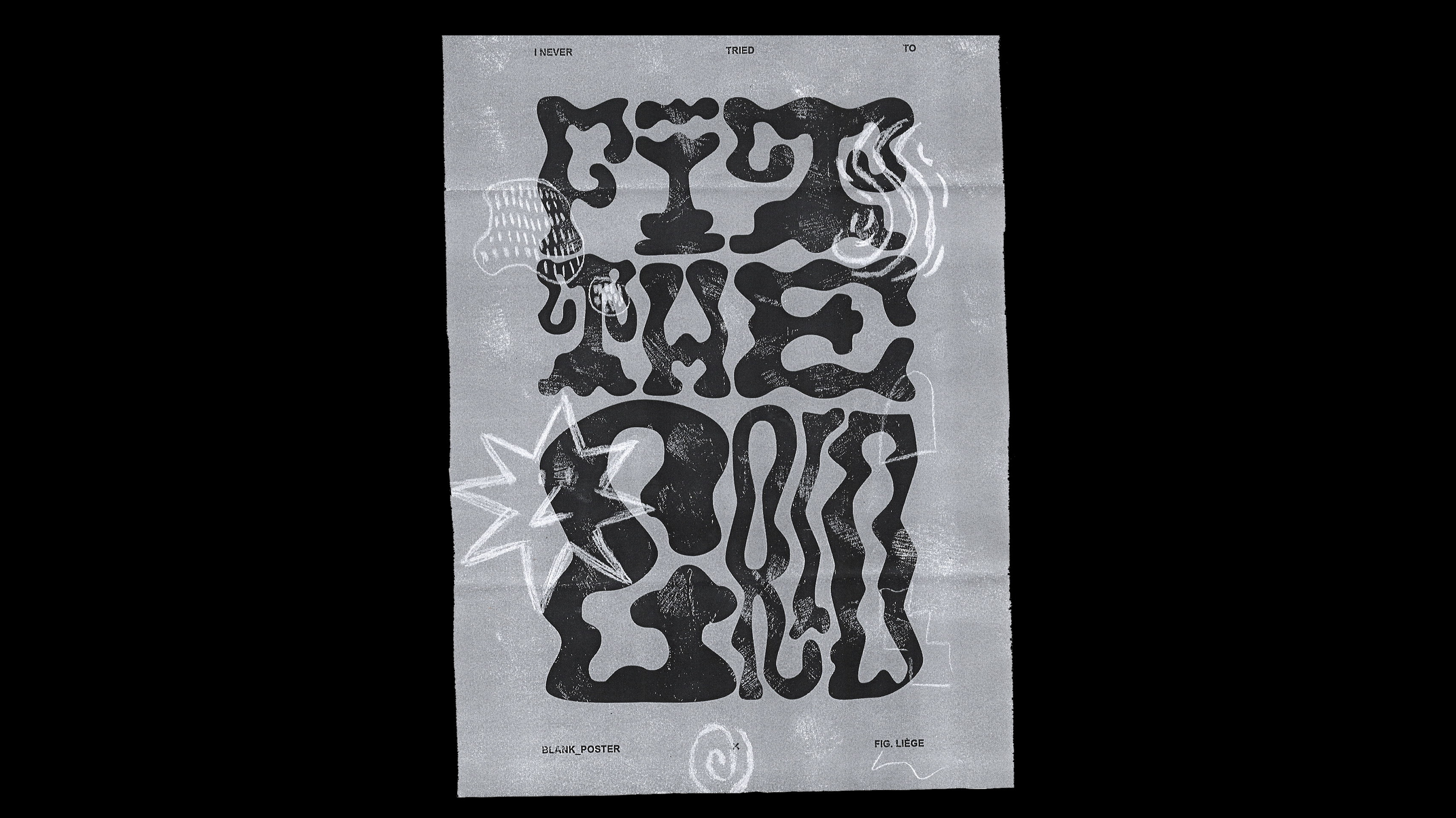 Fig. Liège x Blank Poster visual 7.