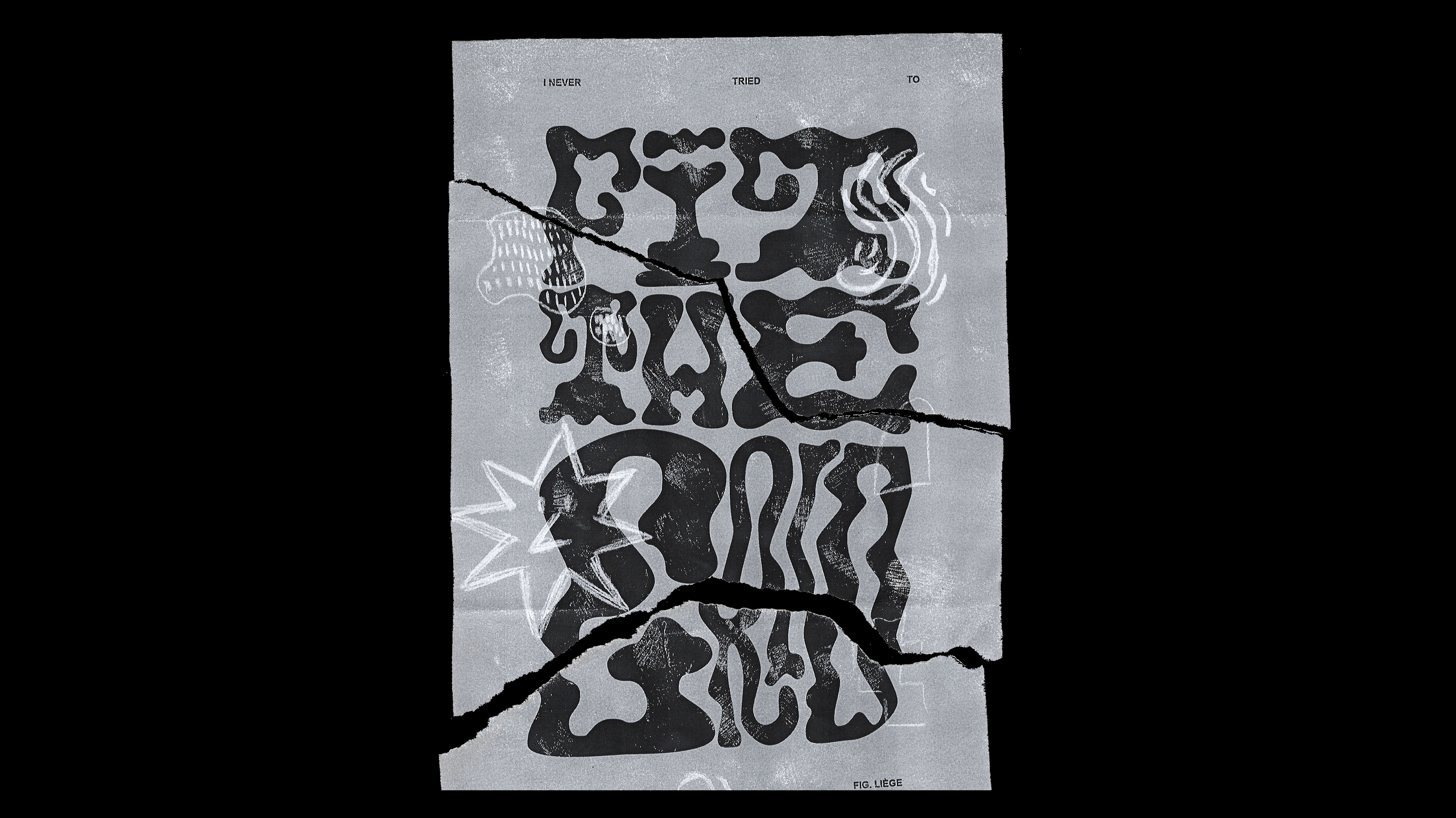 Fig. Liège x Blank Poster visual 8.