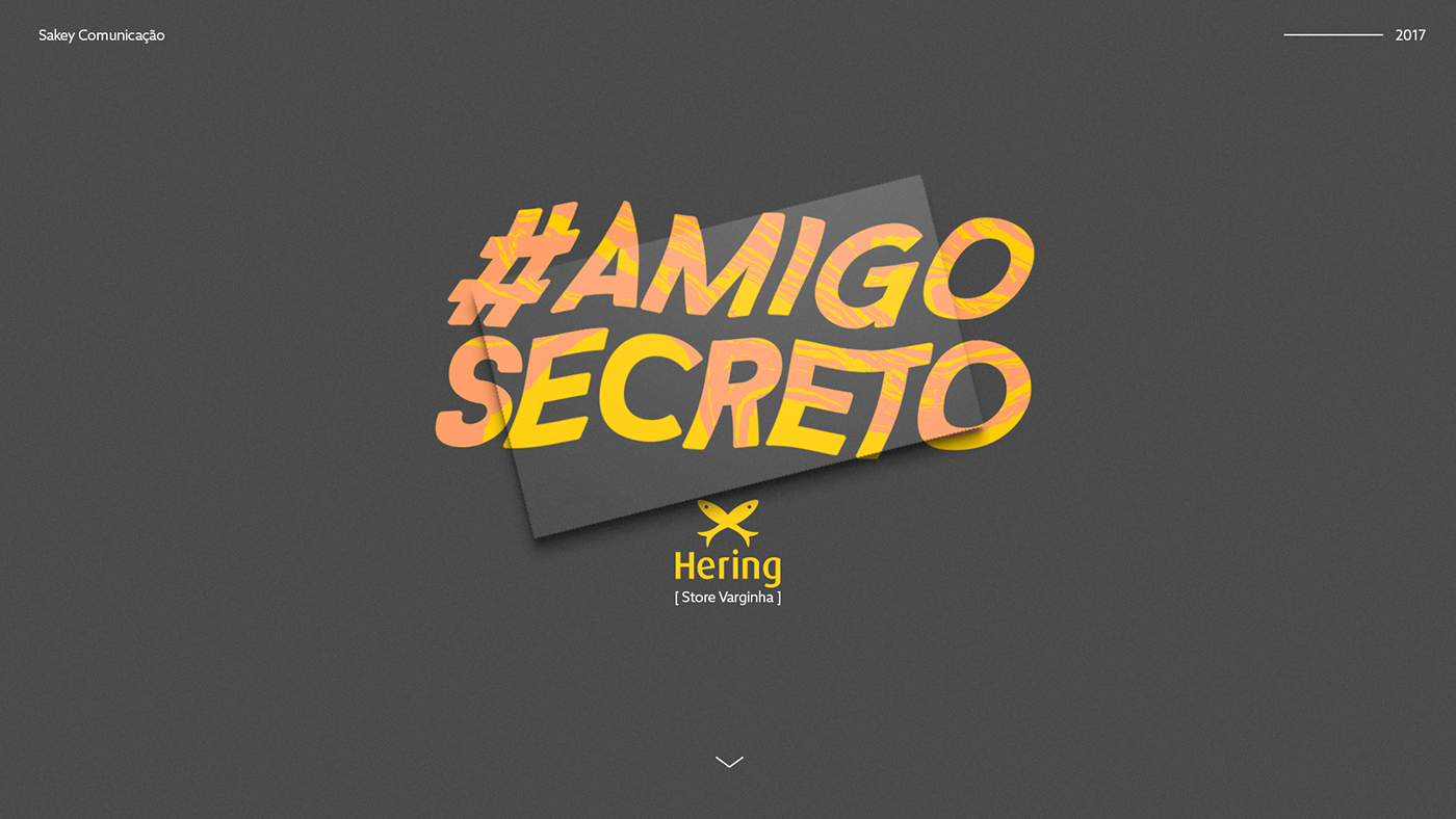 Hering Store Varginha | Amigo Secreto project thumbnail