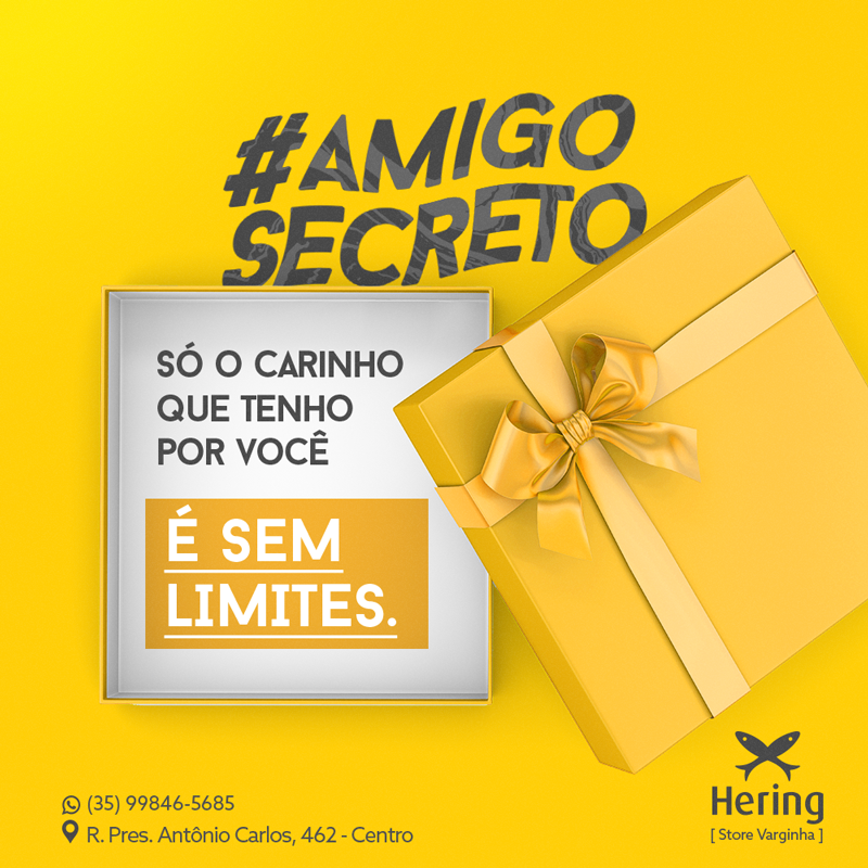 Hering Store Varginha | Amigo Secreto project image 05