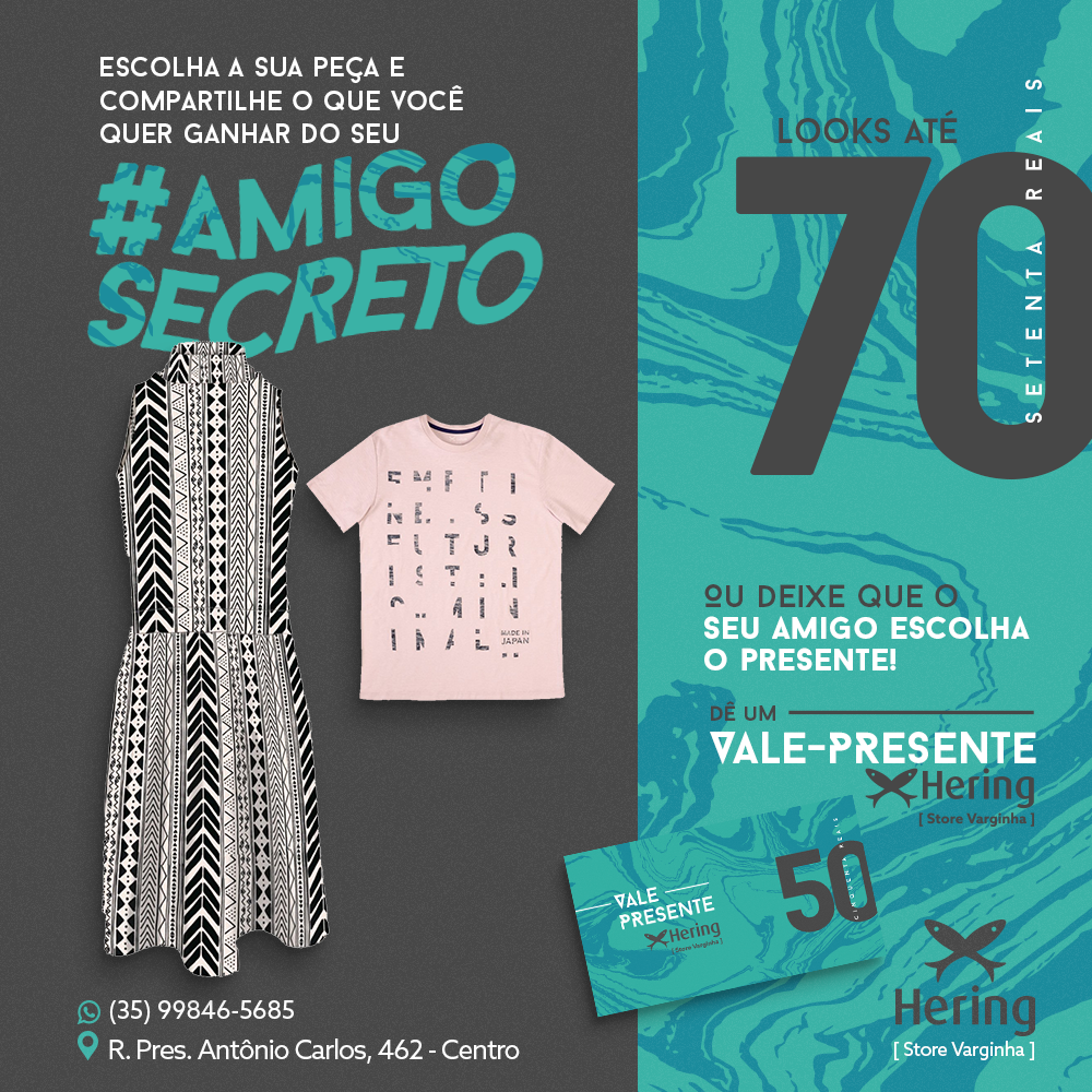 Hering Store Varginha | Amigo Secreto project image 07