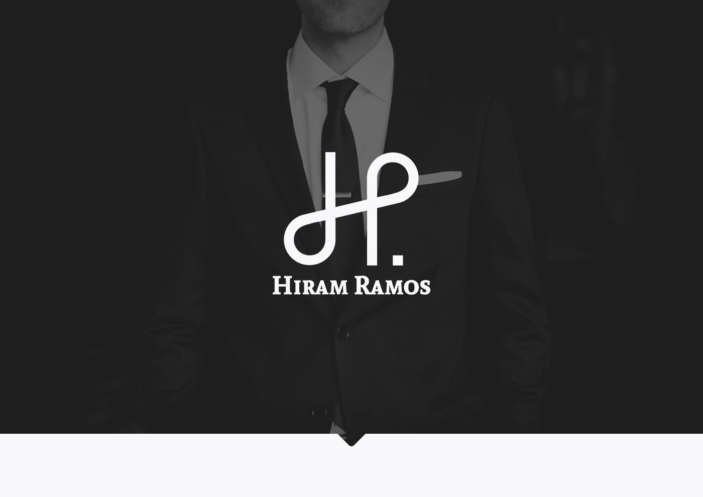 Hiram Ramos Advocacia | Logo Design project thumbnail