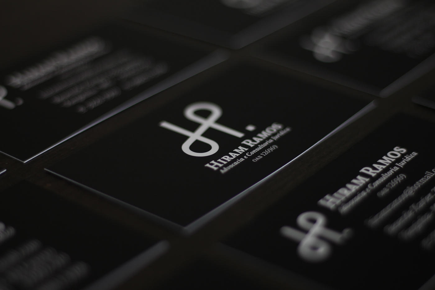 Hiram Ramos Advocacia | Logo Design project image 08