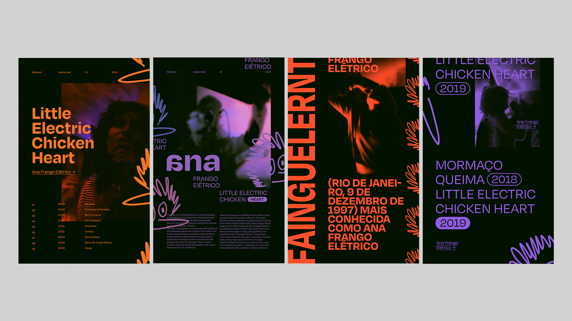 Ana Frango Elétrico (Brazilian Musician) Posters (concept) thumbnail