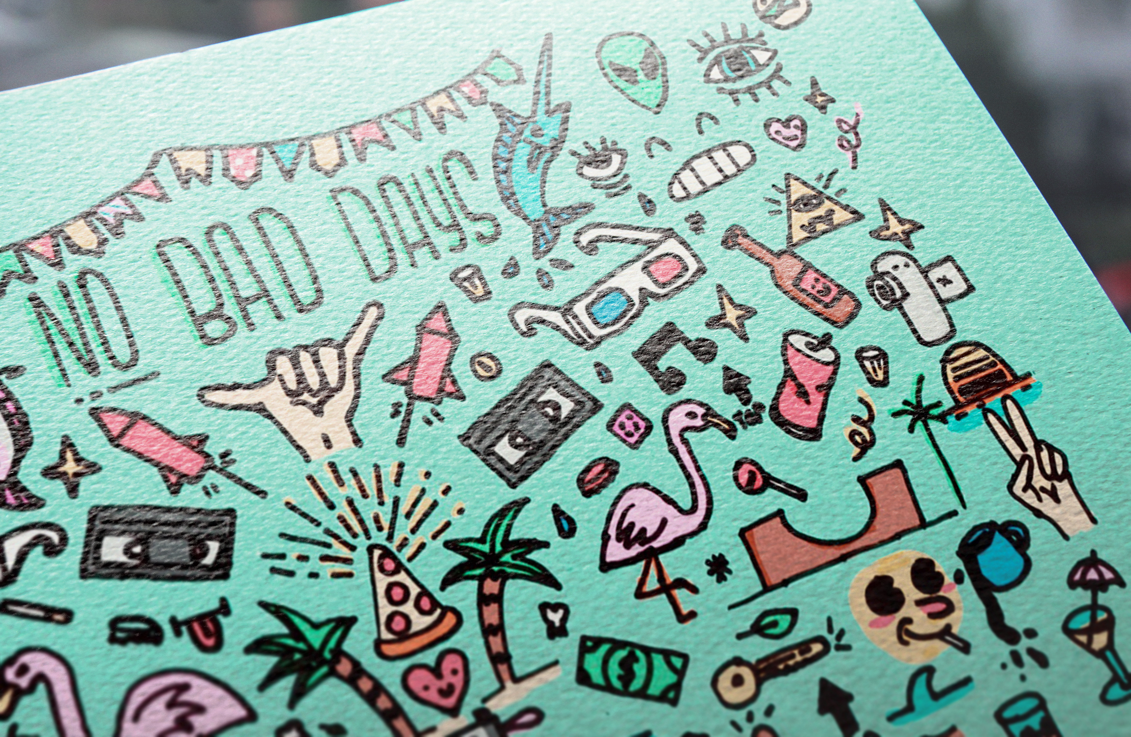 No Bad Days Illustration visual 4.