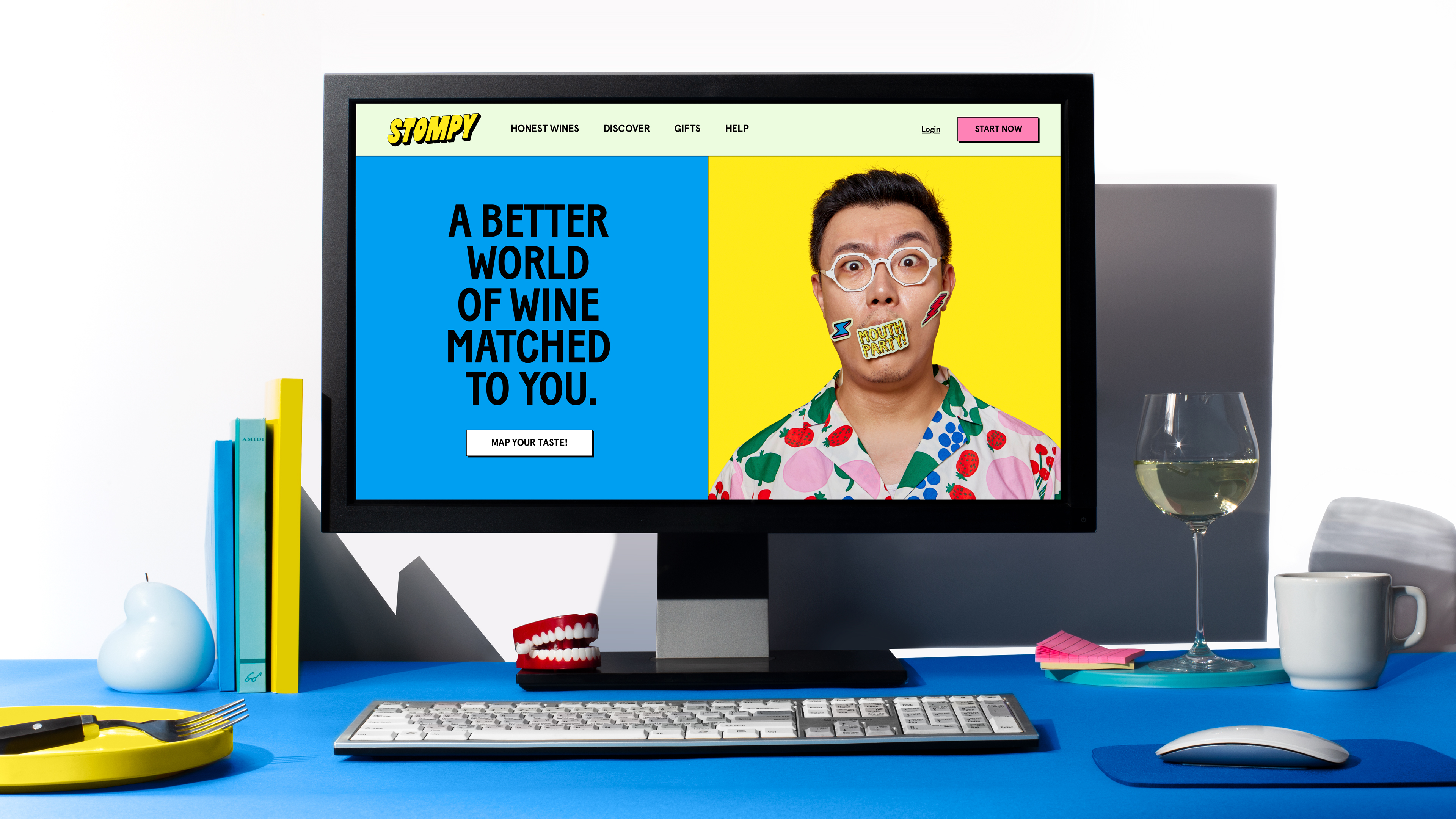 Stompy Branding visual 1.